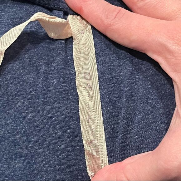 Anthropologie x Bailey 44 Navy Ruched Basketry Dress Size Medium - Picture 7 of 8